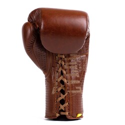 Everlast 1910 Sparring Laced Gloves 12 Oz Brown 870502-70-9 - Thumbnail