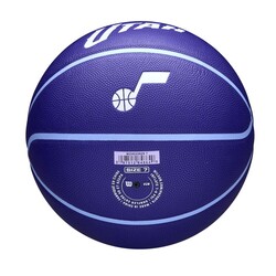 Wilson Basketbol Topu 2024 NBA Team City Collector Utah Jazz Size 7 WZ4033829XB7 - Thumbnail