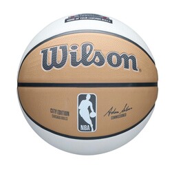 Wilson - Wilson Basketbol Topu 2024 NBA Team City Edition Chicago Bulls Size 7 WZ4033905XB7