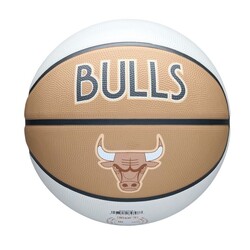 Wilson Basketbol Topu 2024 NBA Team City Edition Chicago Bulls Size 7 WZ4033905XB7 - Thumbnail
