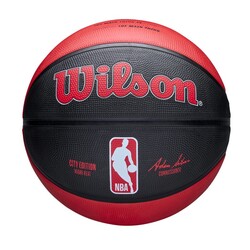 Wilson Basketbol Topu 2024 NBA Team City Edition Miami Heat Size 7 WZ4033916XB7 - Thumbnail