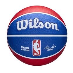 Wilson - Wilson Basketbol Topu 2024 NBA Team City Edition Sacramento Kings Size 7 WZ4033926XB7
