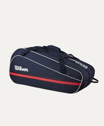 Wilson - Wilson Tenis Çantası 6PK Team Racket Bag 2025 Navy WR8039901001