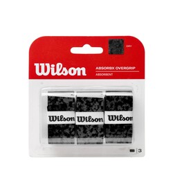 Wilson - Wilson Absorbx Overgrip 3 Pack Black WR8446502001