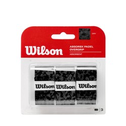 Wilson - Wilson Padel Overgrip Absorbx 3 Pack Black WR8911102001