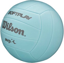Wilson Plaj Voleybol Topu AVP Soft Play VB Blue OF WV4007202XBOF - Thumbnail