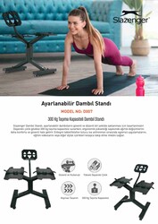 Slazenger Ayarlanabilir Dambıl Standı D007 - Thumbnail