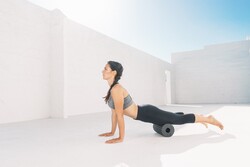 BLACKROLL Flow Standard Foam Roller Black A000565 - Thumbnail