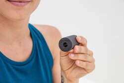 BLACKROLL Micro Foam Roller Green A000732 - Thumbnail