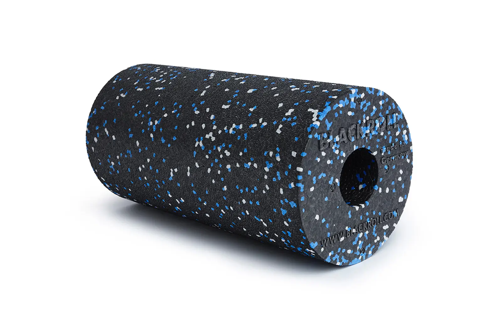 BLACKROLL Standard Foam Roller Black/White/Blue A000417 - Thumbnail
