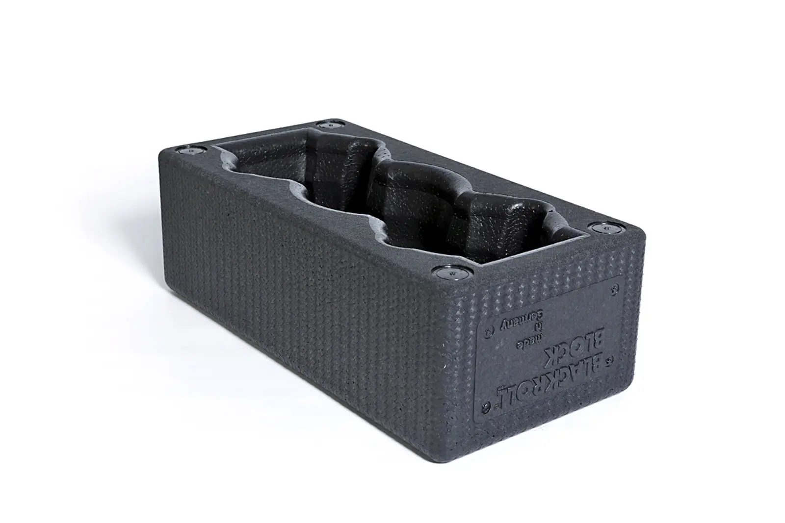 BLACKROL Yoga Block Black A000105 - Thumbnail