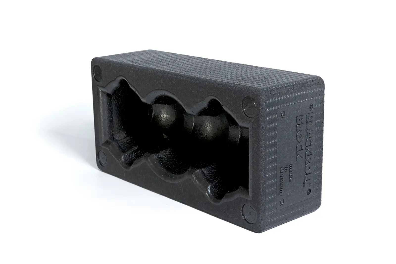 BLACKROL Yoga Block Black A000105 - Thumbnail