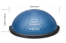 Bosu CL65Cm Corlok Balance Trainer 72-10850-2NGCL MTLBLUE W/B - Thumbnail