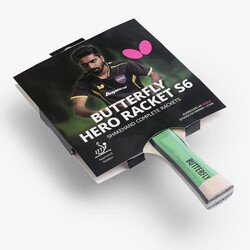 Butterfly Hero Racket S6 Masa Tenisi Raketi 6251760002 - Thumbnail