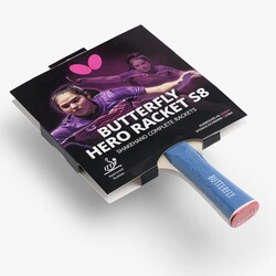 Butterfly Hero Racket S8 Masa Tenisi Raketi 6251780002 - Thumbnail