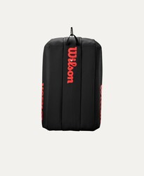 Wilson Tenis Çantası Clash V3 15PK Raket Bag Black/Infrared WR8038201001 - Thumbnail