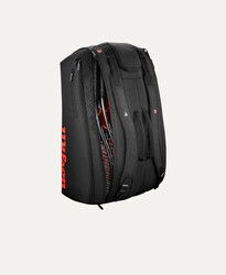 Wilson Tenis Çantası Clash V3 15PK Raket Bag Black/Infrared WR8038201001 - Thumbnail