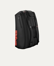 Wilson Tenis Çantası Clash V3 15PK Raket Bag Black/Infrared WR8038201001 - Thumbnail