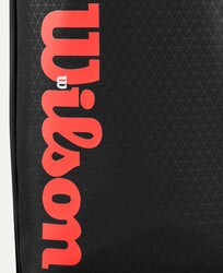 Wilson Tenis Çantası Clash V3 15PK Raket Bag Black/Infrared WR8038201001 - Thumbnail