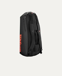 Wilson Tenis Çantası Clash V3 6PK Raket Bag BLACK/Infrared WR8038101001 - Thumbnail