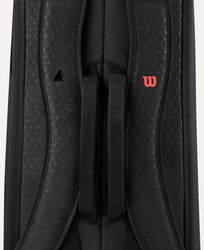 Wilson Tenis Çantası Clash V3 6PK Raket Bag BLACK/Infrared WR8038101001 - Thumbnail