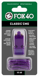 Fox 40 Classic Cmg Safety Düdük Mor - İpli 9603-0808 - Thumbnail