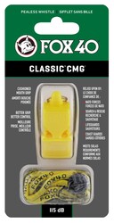 Fox 40 Classic Cmg Safety Düdük Sari - İpli 9603-0208 - Thumbnail