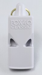 Fox 40 Classic Safety Düdük Beyaz - İpli 9903-0708 - Thumbnail