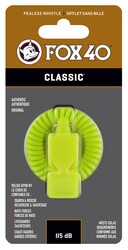 Fox 40 Classic Safety Düdük Neon Sari - Bileklikli 9935-1300 - Thumbnail