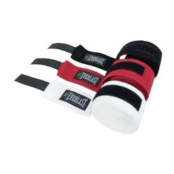 Everlast Core Handwraps 3 Pack Black/Whıte/Red 305 Cm P00003251 - Thumbnail