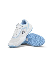 Wilson - Wilson Kadın Tenis Ayakkabısı Courtglide White/Airy Blue/Navy Blazer US 8 EUR 39 1/3 WRS339830U080