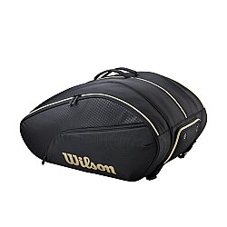 Wilson Padel Çantası Deffy V1 Padel Bag Black/Gold WR8914201001 - Thumbnail