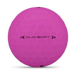 Wilson Dua Soft Golf Topu - Duo Soft Golf Ball Pink 12-BALL WG2009108 - Thumbnail