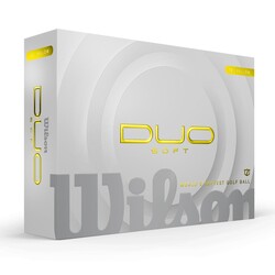Wilson Dua Soft Golf Topu - Duo Soft Golf Ball Yellow 12-BALL WG2009104 - Thumbnail