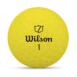Wilson - Wilson Dua Soft Golf Topu - Duo Soft Golf Ball Yellow 12-BALL WG2009104