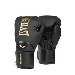 Everlast Elite 2 Boks Eldiveni Black/Gold 14OZ P00003272 - Thumbnail