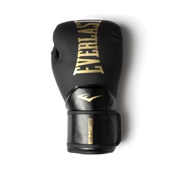 Everlast Elite 2 Boks Eldiveni Black/Gold 14OZ P00003272 - Thumbnail