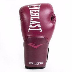 Everlast Elite 2 Boxing Gloves Bordeaux 10OZ P00003300 - Thumbnail