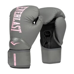 Everlast Elite 2 Boxıng Gloves Grey/Pink 12OZ P00003311 - Thumbnail