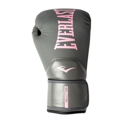 Everlast Elite 2 Boxıng Gloves Grey/Pink 12OZ P00003311 - Thumbnail