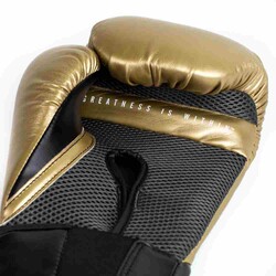 Everlast Elite Training Gloves 8 Oz Gold 870290-70-1508 - Thumbnail