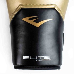 Everlast Elite Training Gloves 8 Oz Gold 870290-70-1508 - Thumbnail