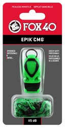Fox 40 Epik Cmg Safety Düdük Neon Yeşil - İpli 8803-1408 - Thumbnail