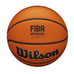 Wilson Basketbol Topu Evo NXT Fiba Game Ball Size:6 WTB0966XB - Thumbnail