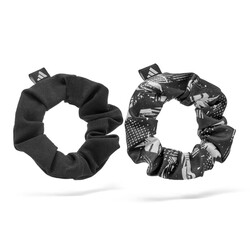 Adidas - Adidas Saç Tokası - Hair Scrunchies - Black & White ADAC-16500