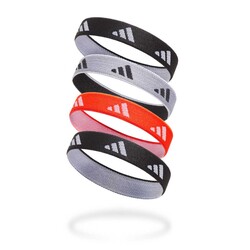 Adidas Saç Tokası - Hair Ties - Black, White, Solar Red ADAC-16210 - Thumbnail