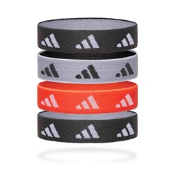 Adidas - Adidas Saç Tokası - Hair Ties - Black, White, Solar Red ADAC-16210