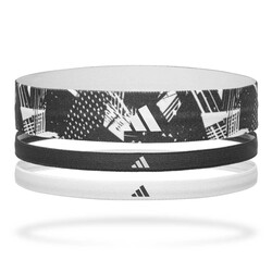Adidas - Adidas Saç Bandı - Hairbands (Graphic) - Black & White ADAC-16161