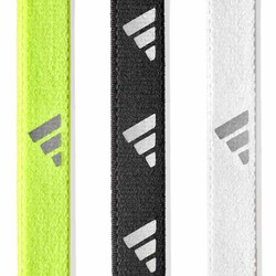 Adidas Saç Bandı - Hair bands Lucid Lemon Black Silver Reflective ADAC-16197 - Thumbnail