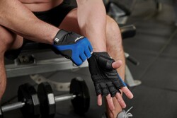 Harbinger Training Grip 2.0 Unisex Blue XL Ağırlık Eldiveni 22276 - Thumbnail